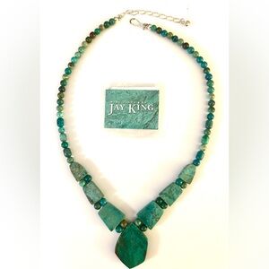 Turquoise Jay King Statement Necklace - New/Never Worn